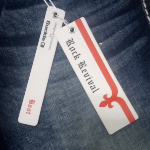 Rock Revival Women's 28 Bootcut Donna Bejeweled Rhinestones NWT - Picture 8 of 15